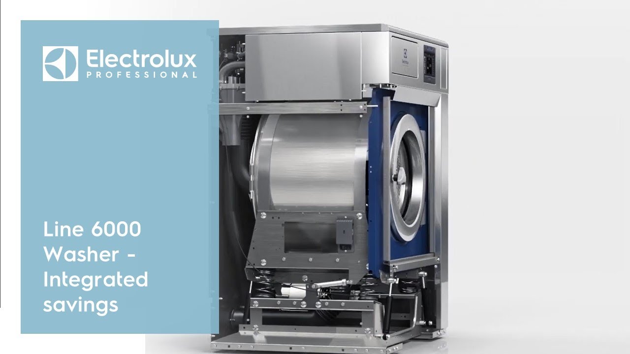 Line 6000 Washer - Integrated savings | Electrolux Professional