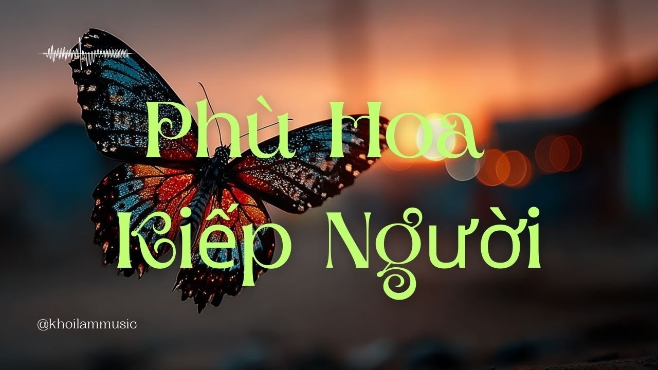 Phù Hoa Kiếp Người | Acoustic Ballad Sâu Lắng, Lời Ca Đầy Triết Lý Về Đời