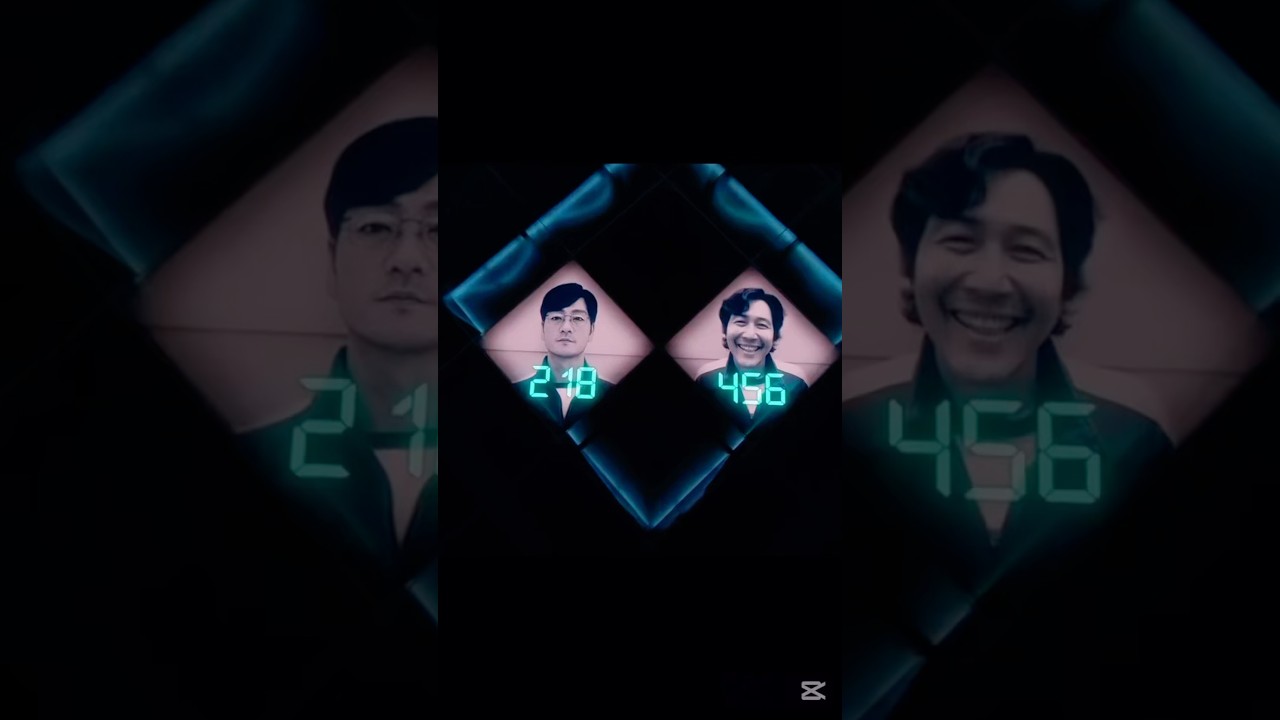 Squid game! 456 vs 218 #squidgame #456 #218 #230 #001 #edit