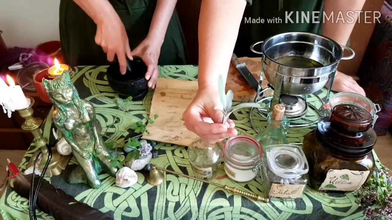 100% natuurlijke ZEEP MAKEN, de kruidenheksen