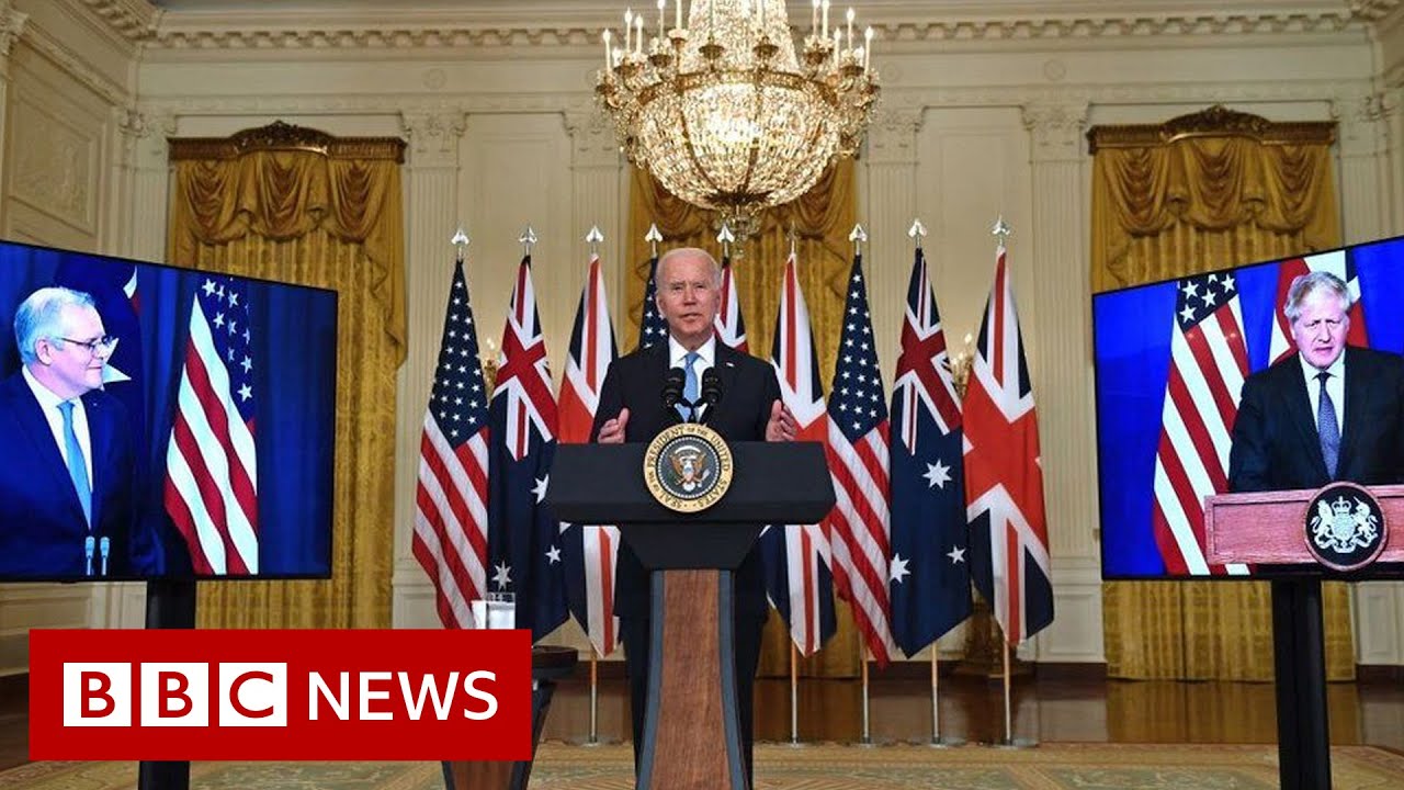 UK, US and Australia launch pact to counter China - BBC News