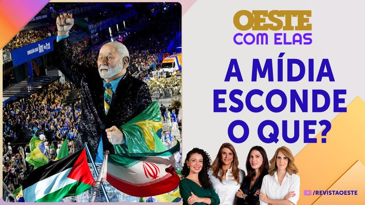 O que a MÍDIA INTERNACIONAL esconde sobre Irã, Gaza e o Carnaval de LULA!