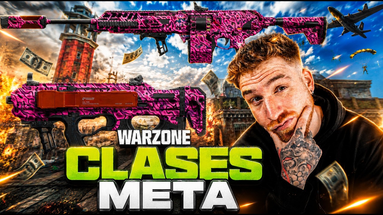Las NUEVAS CLASES META ANTI TRYHARDS de WARZONE 😈