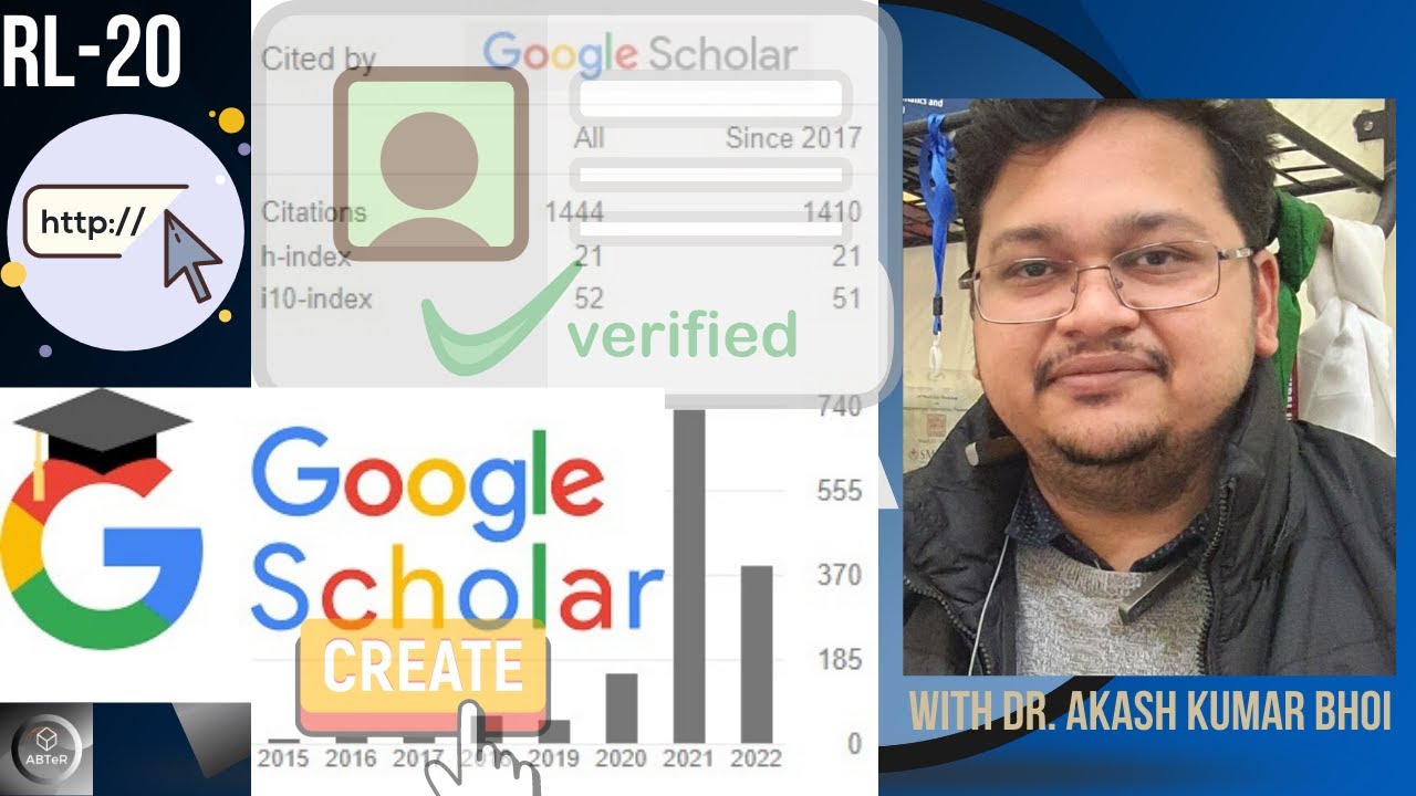 How to create Google Scholar Profile/ID? | Step-by-Step | eSupport for Research |2022|Dr. Akash Bhoi