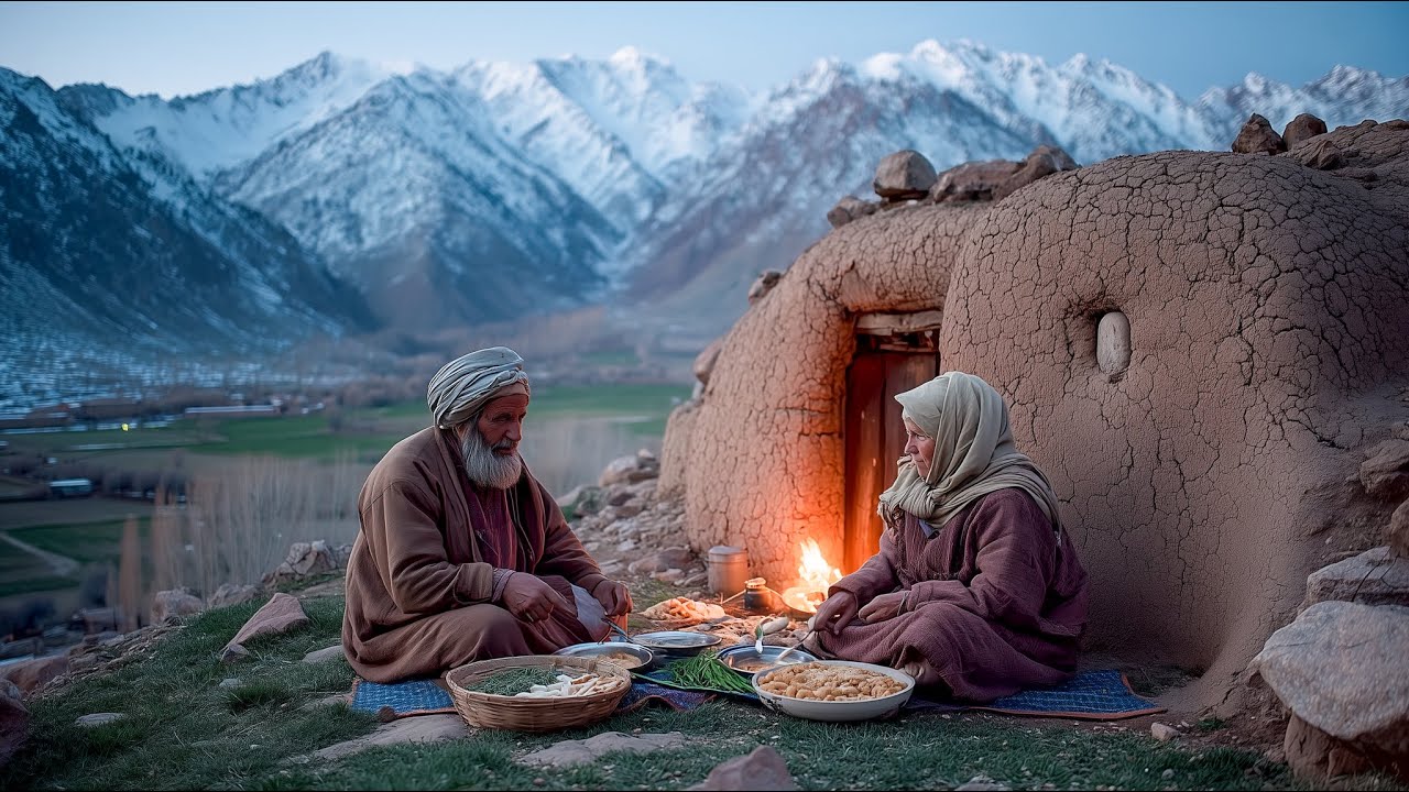 UNBELIEVABLE: How This Old Lovers SURVIVES Alone in Remote Afghan Mountains