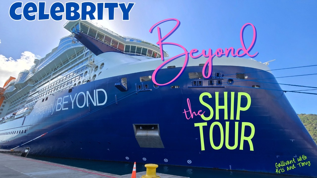 Celebrity Beyond- the ship tour!!