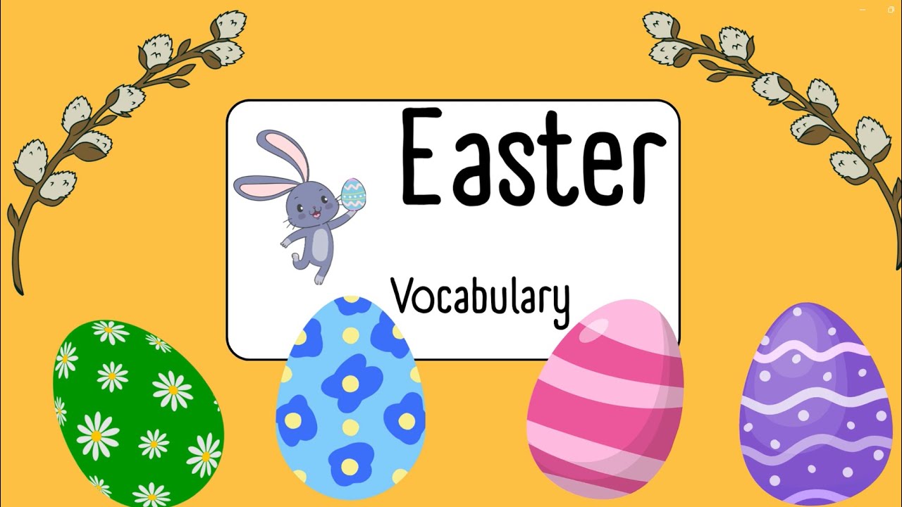 Easter Vocabulary for kids | Memory Game