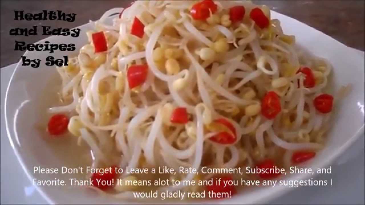 Crispy Pickled Bean Sprouts Recipe