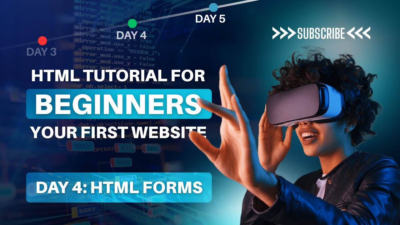 HTML Tutorial for Beginners 2026: Day 4 | HTML Forms, Build a Working Contact Form!