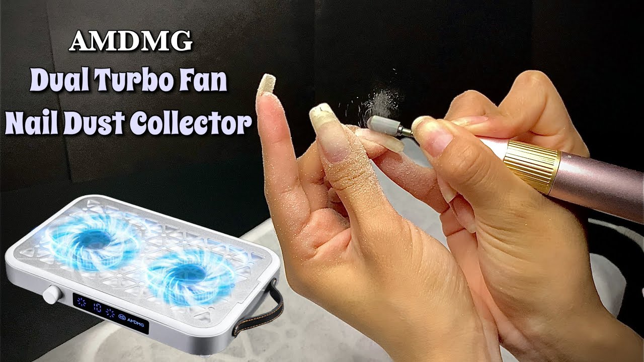 NAIL TECH MUST HAVE? REVIEWING THE AMDMG G6 NAIL DUST COLLECTOR  💅🦋