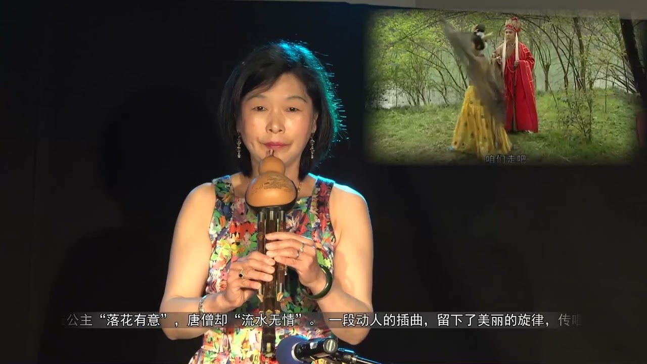 回忆总是美好的28。葫芦丝演奏  伴君常开花一朵
