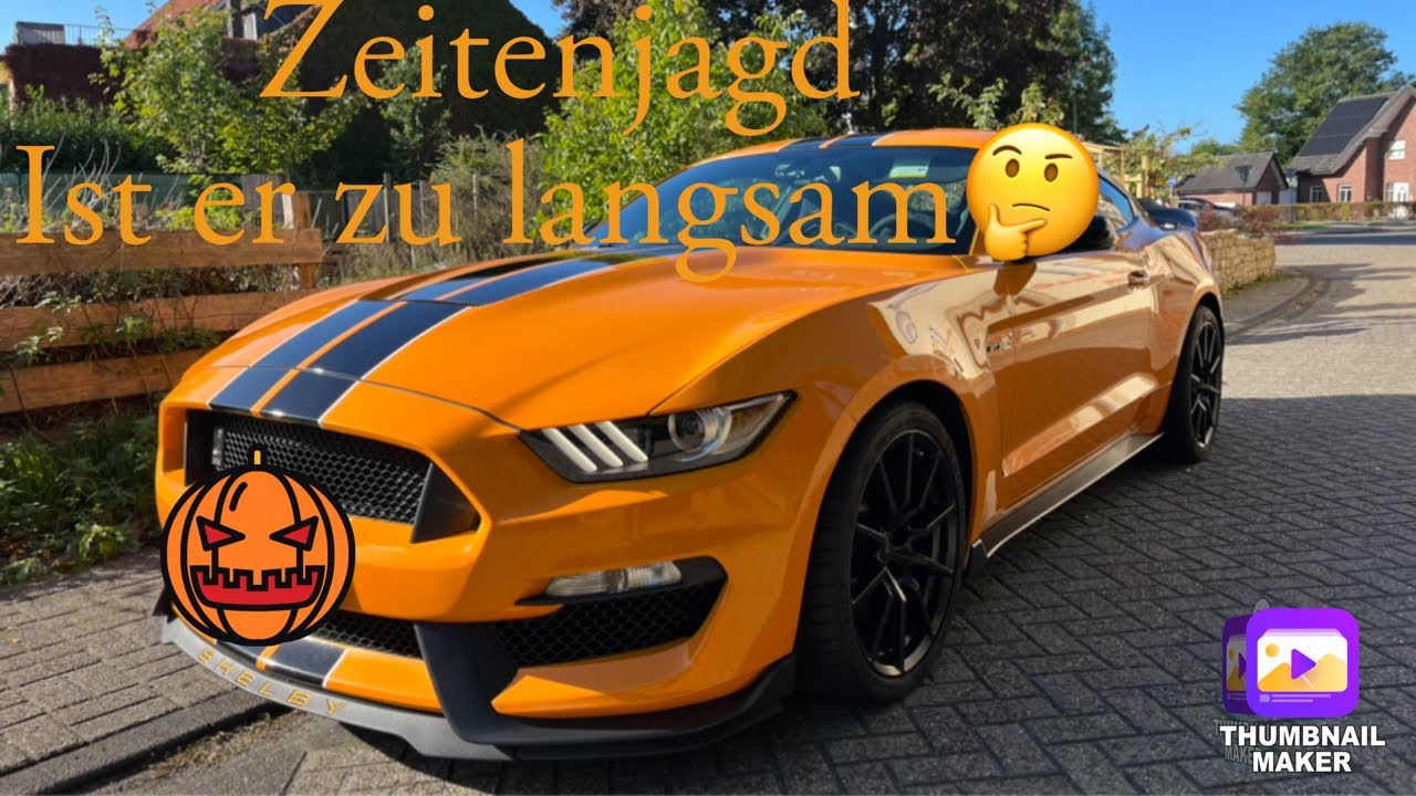 Zeitenjagd | Shelby GT350 | 0-100 u. 100-200 😳 | Bewertung der Zeit mit der Konkurrenz 🤯