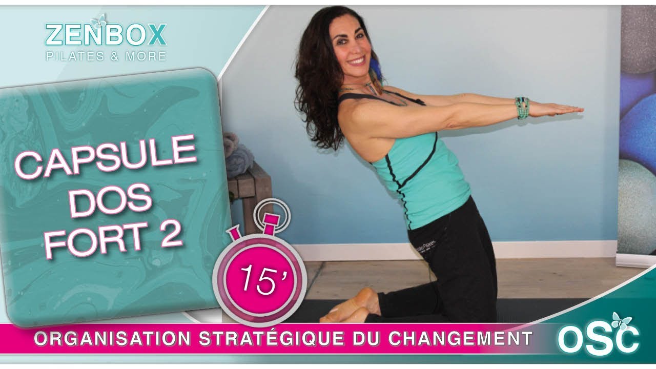 MA Routine DOS FORT 2  (6 exercices Pilates magiques pour se redresser !)