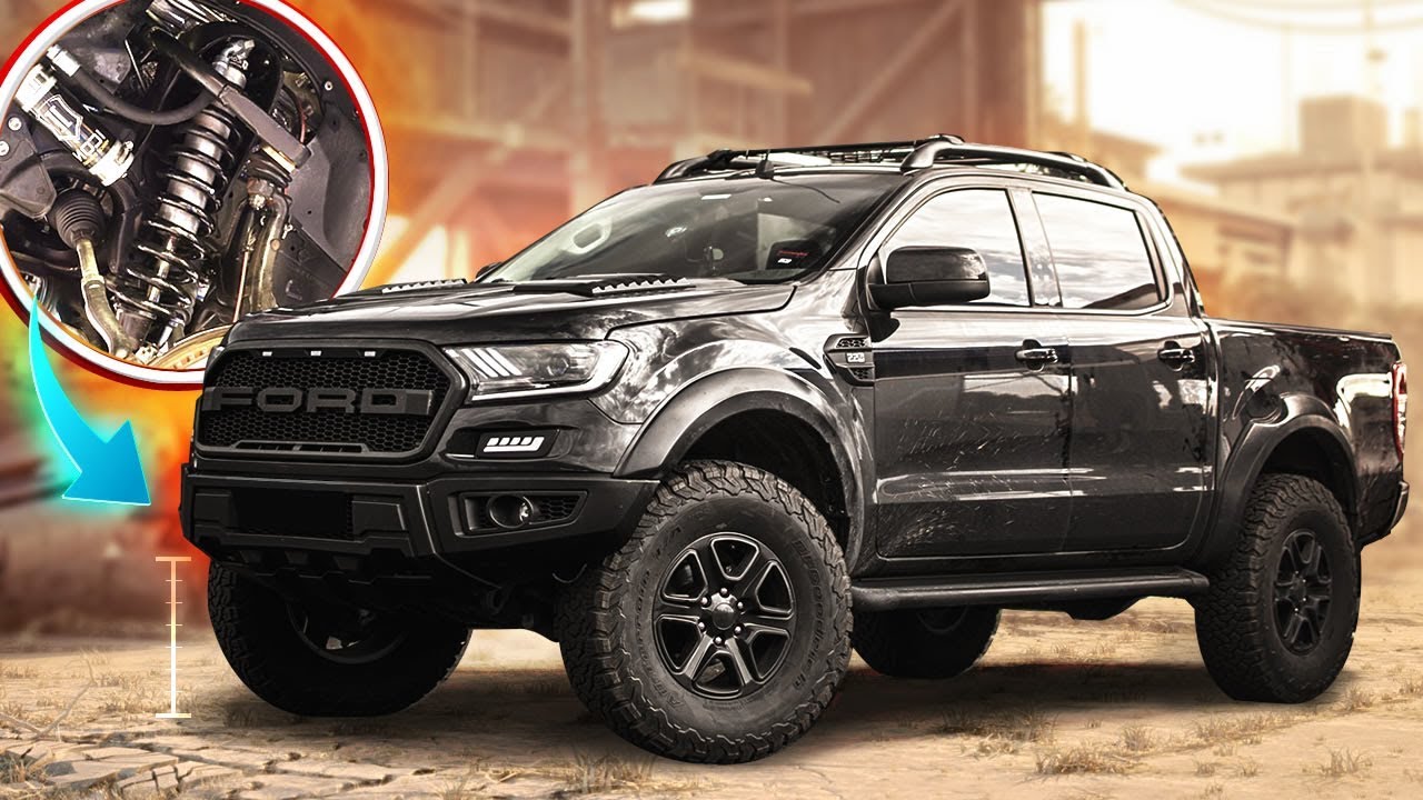 LEVANTEI A SUSPENSÃO DA FORD RANGER