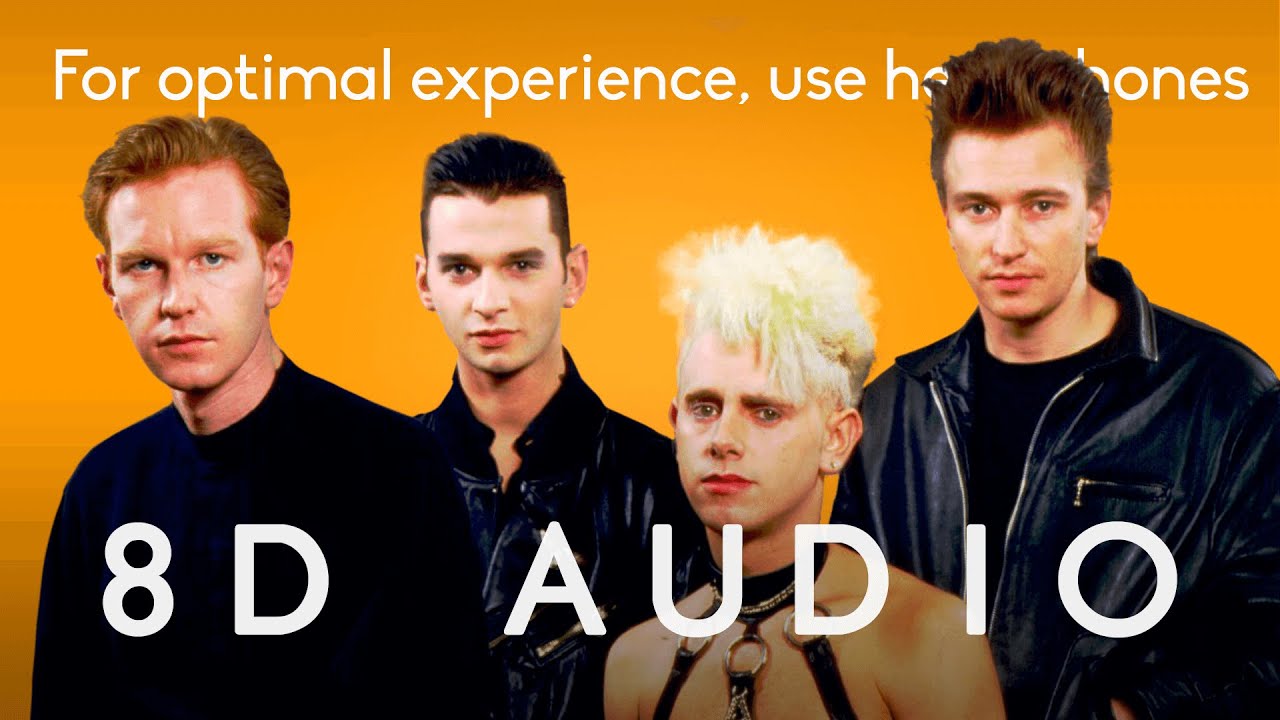 Depeche Mode - Never Let Me Down Again  |  8D Audio/Lyrics *multidirectional*