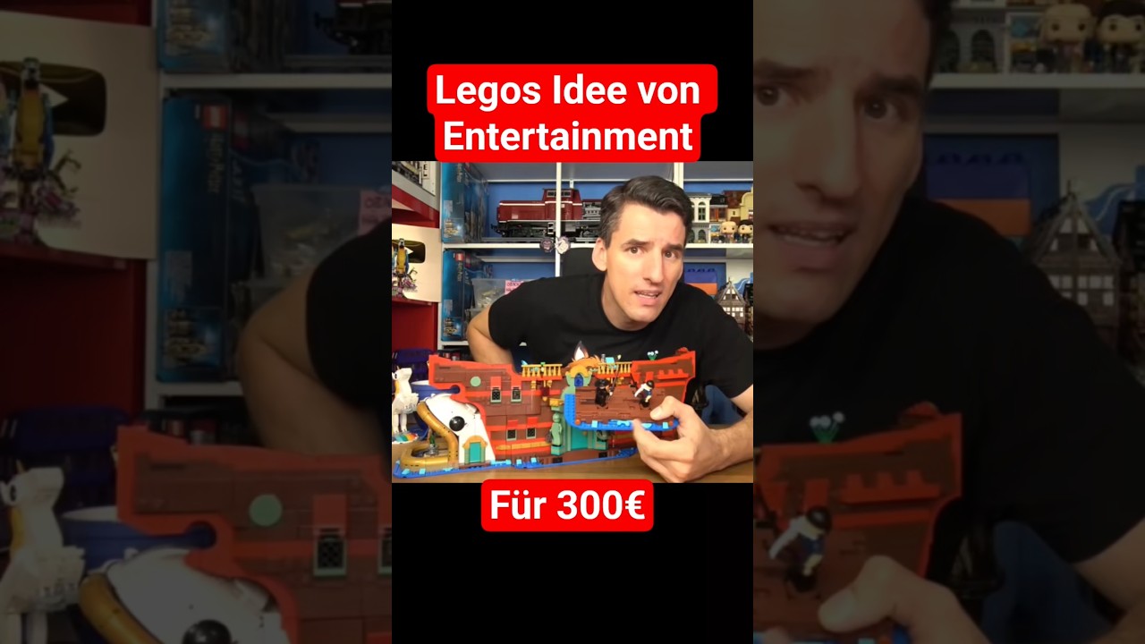 Legos Vitrinen-Entertainment für Anspruchslose