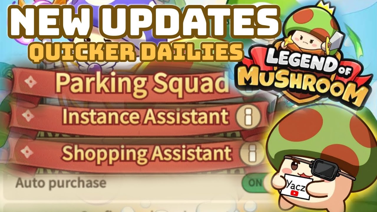 You might comeback playing again after watching this! - New Features on Legend of Mushroom Rush Sea!