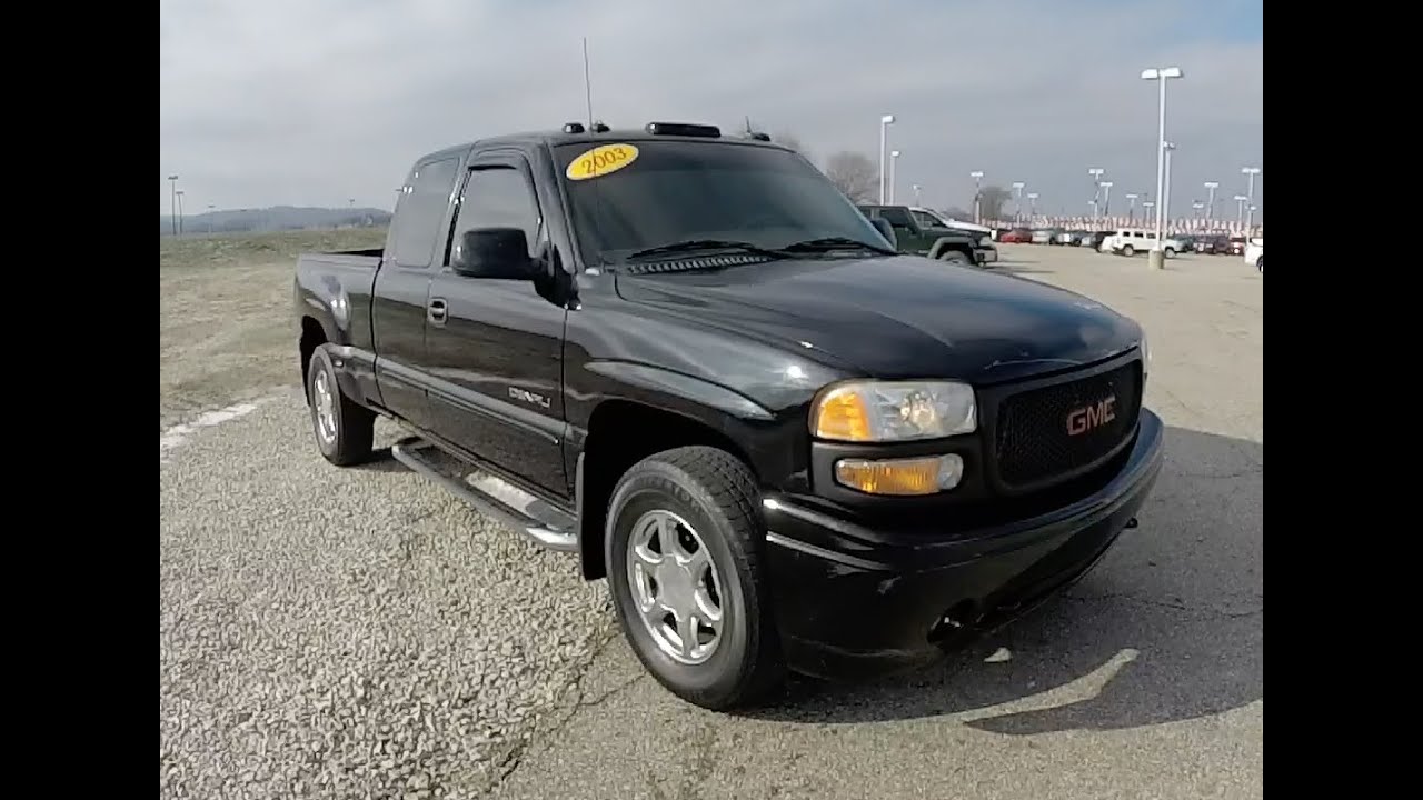 2003 GMC Sierra 1500 Denali Quadra Steer AWD|P9955C