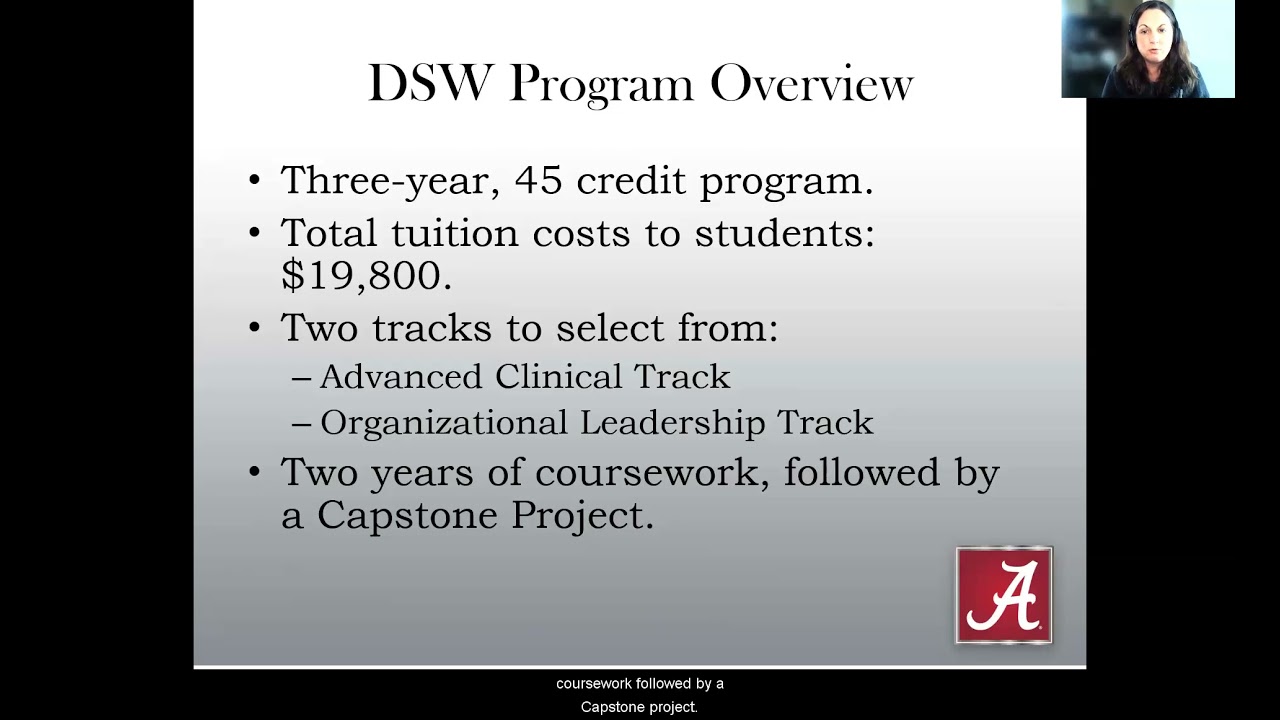 UA DSW Information Session 2021