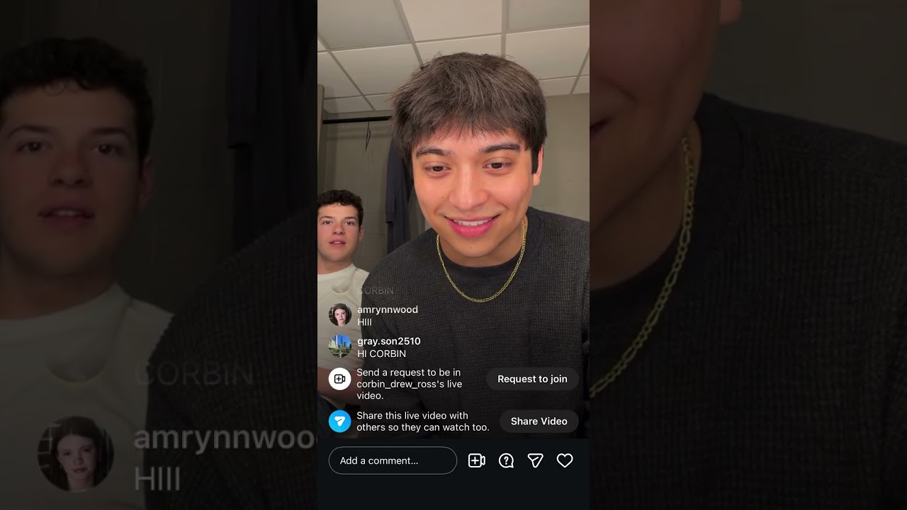 The Outsiders Tour - Corbin’s Insta Live - 01/01/2026