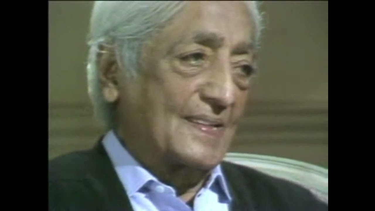 Krishnamurti and Bernard Levin chat 2