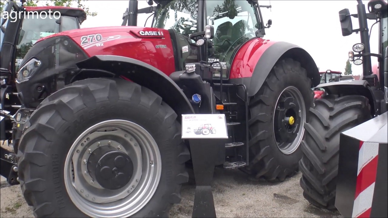The 2020 CASE OPTUM 270CVX tractor