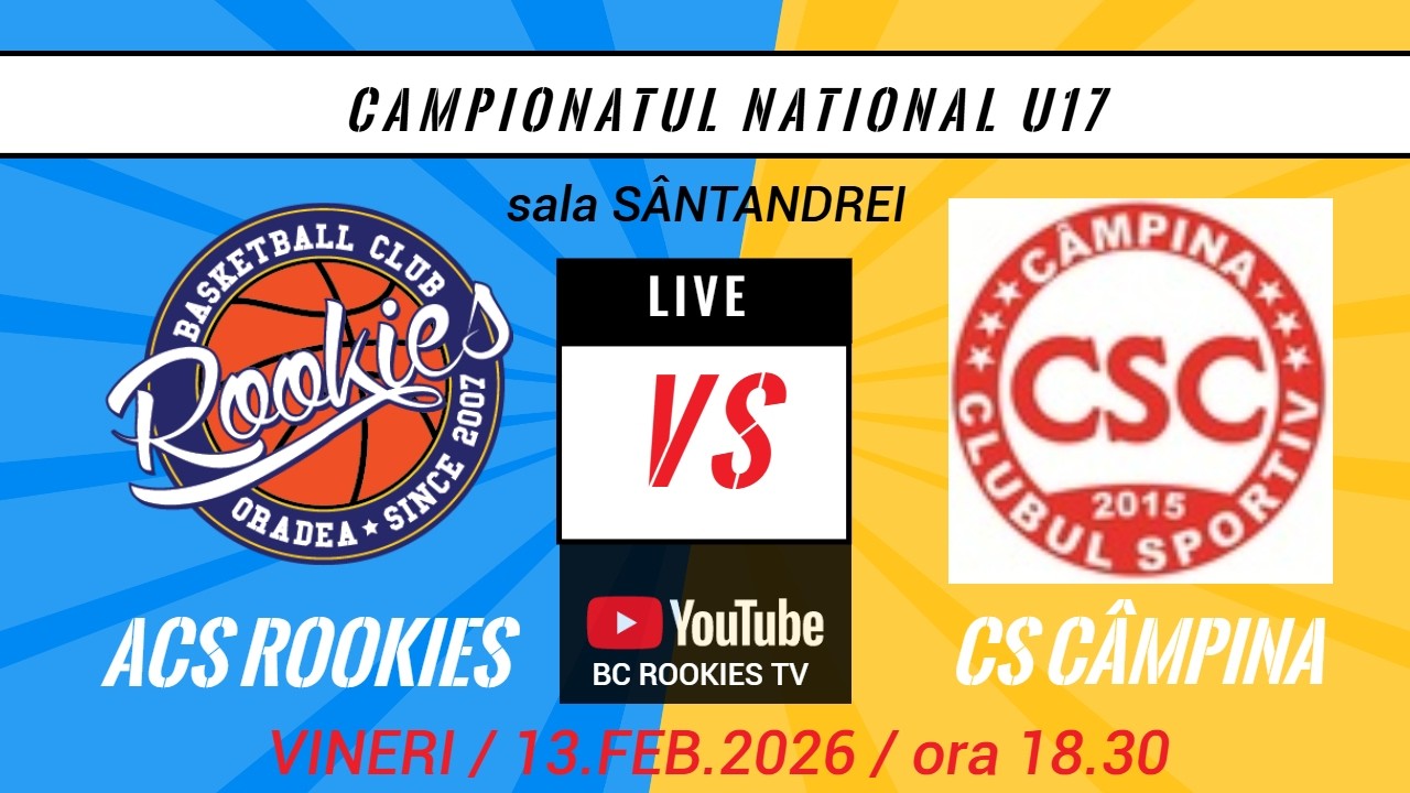 U17 - ROOKIES vs CS CÂMPINA - 13/02/2026