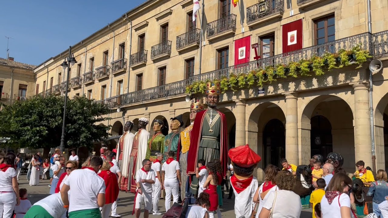 Gigantes de Tafalla, Fiestas 2025 (Día 6)