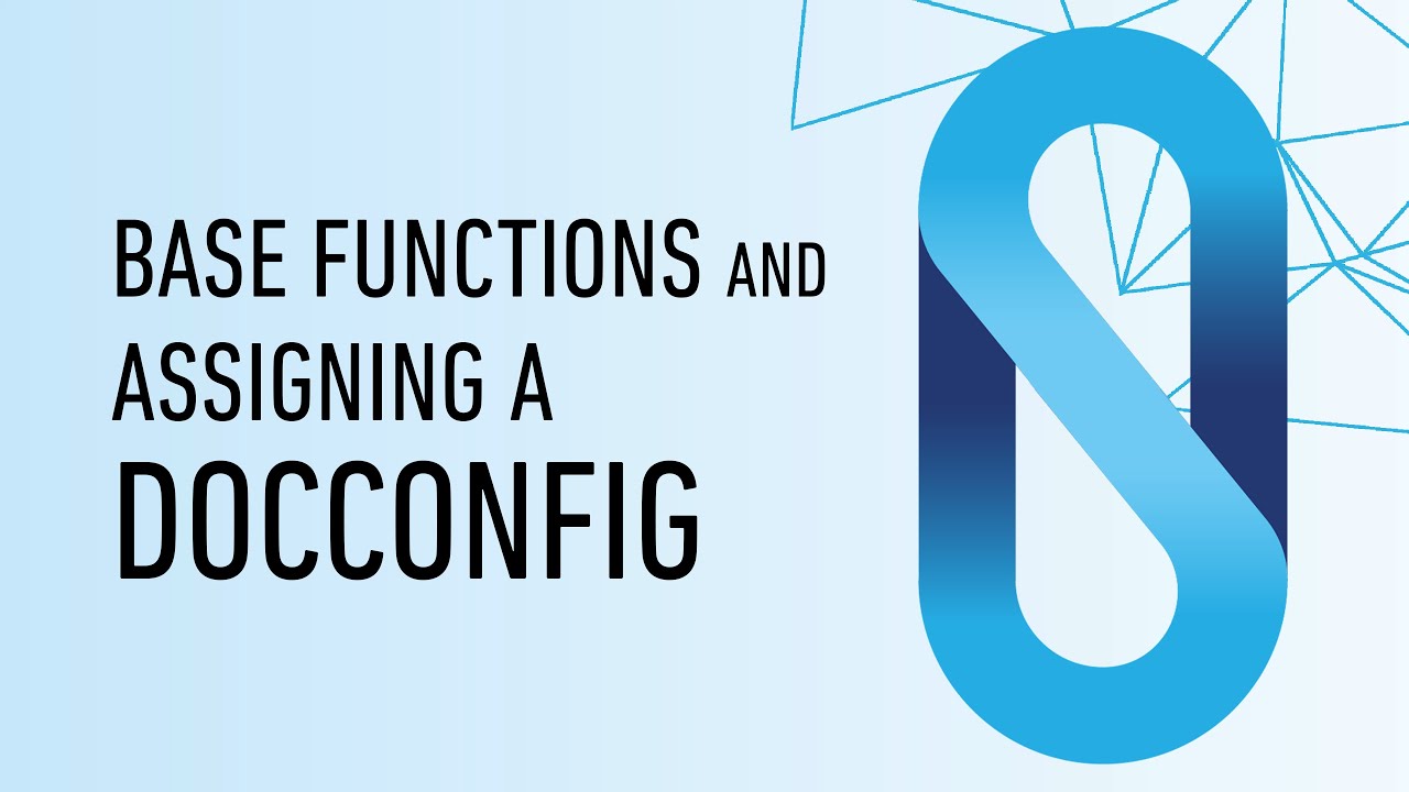 OnStyle Basics #2: Assigning a DocConfig and Getting Started with OnStyle
