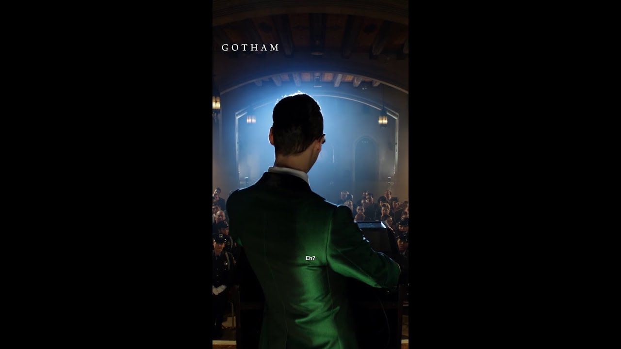 GCPD, meet The Riddler. #Gotham