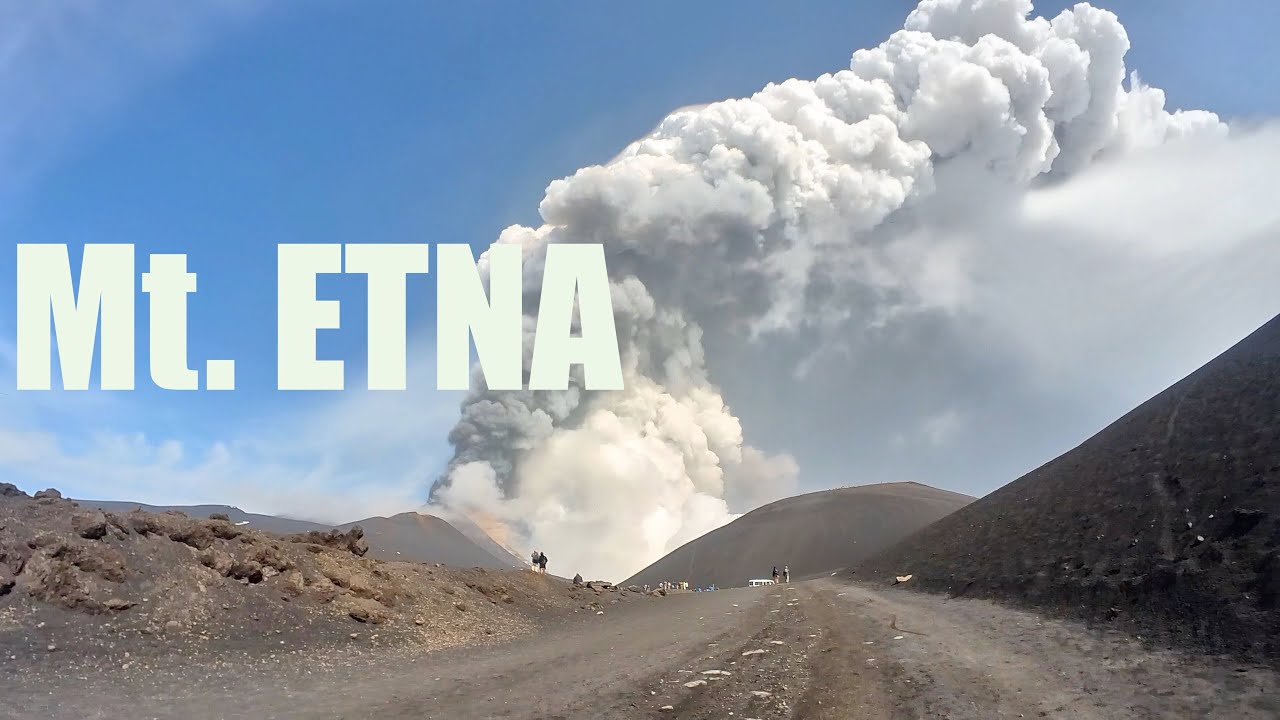 Hiking Mt. Etna during an eruption