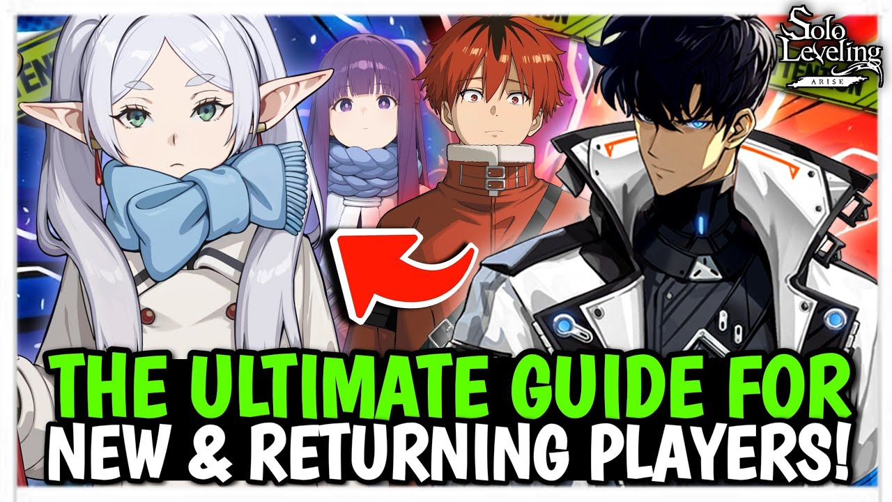 THE ULTIMATE NEW & RETURNING PLAYERS GUIDE! EVERYTHING YOU NEED TO DO IN SOLO LEVELING: ARISE