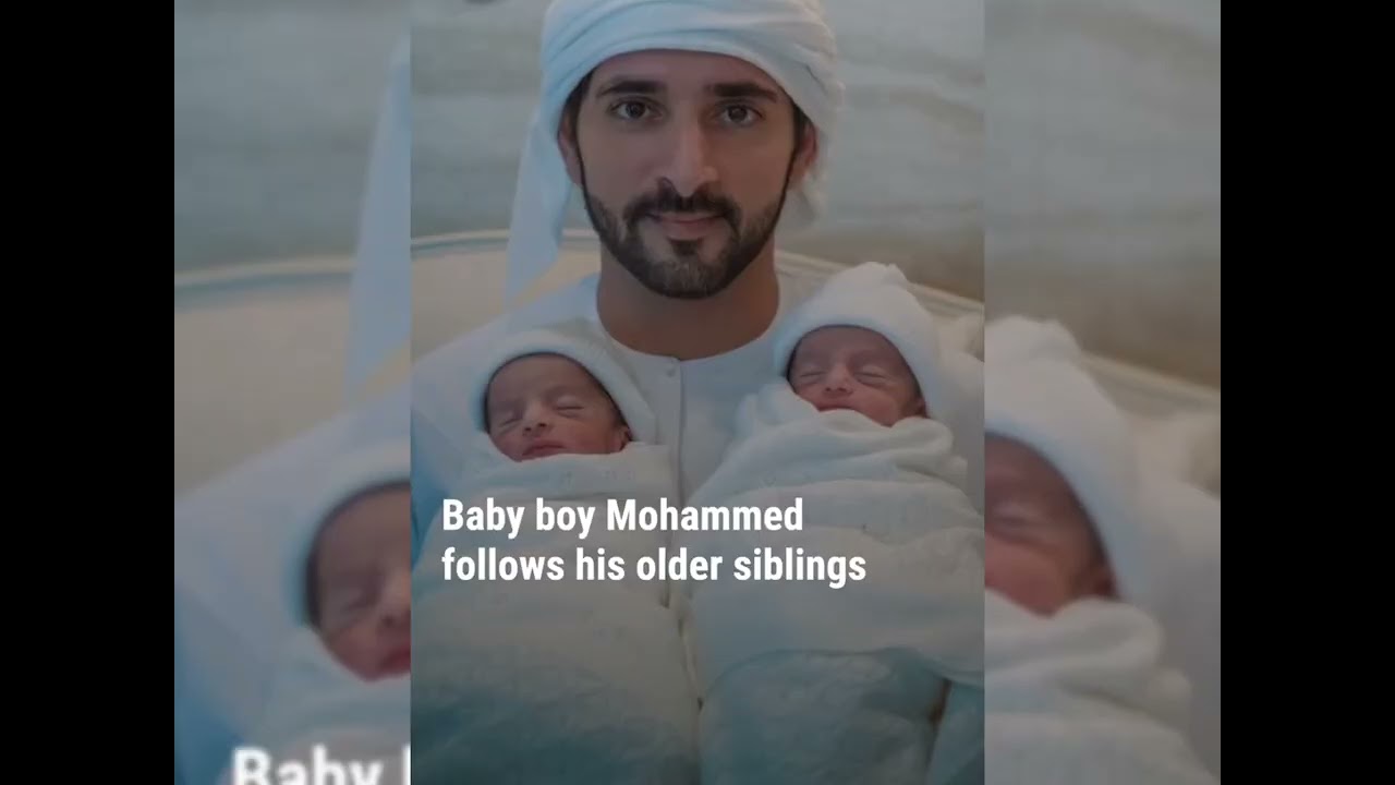 Sheikh Hamdan Bin Mohammed Rashid Al Maktoum With Son & Daughter Family Time #fazza3 #sheikhhamdan