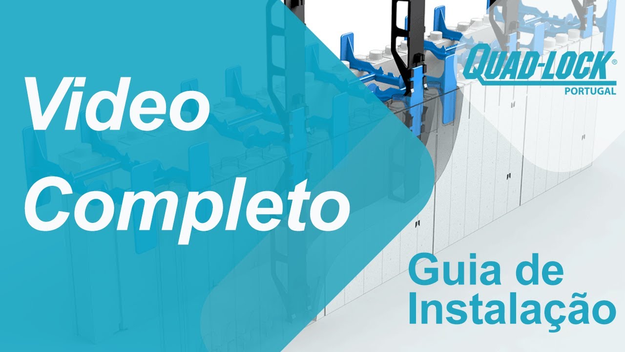 ICF Quad-Lock Guia de Instalação Completo