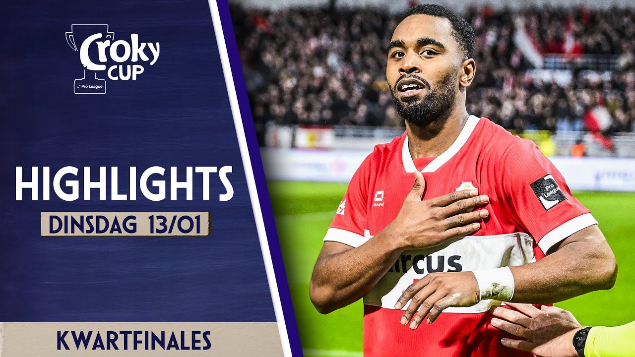 Kerk schiet Royal Antwerp FC naar halve finales | Croky Cup 2025/26