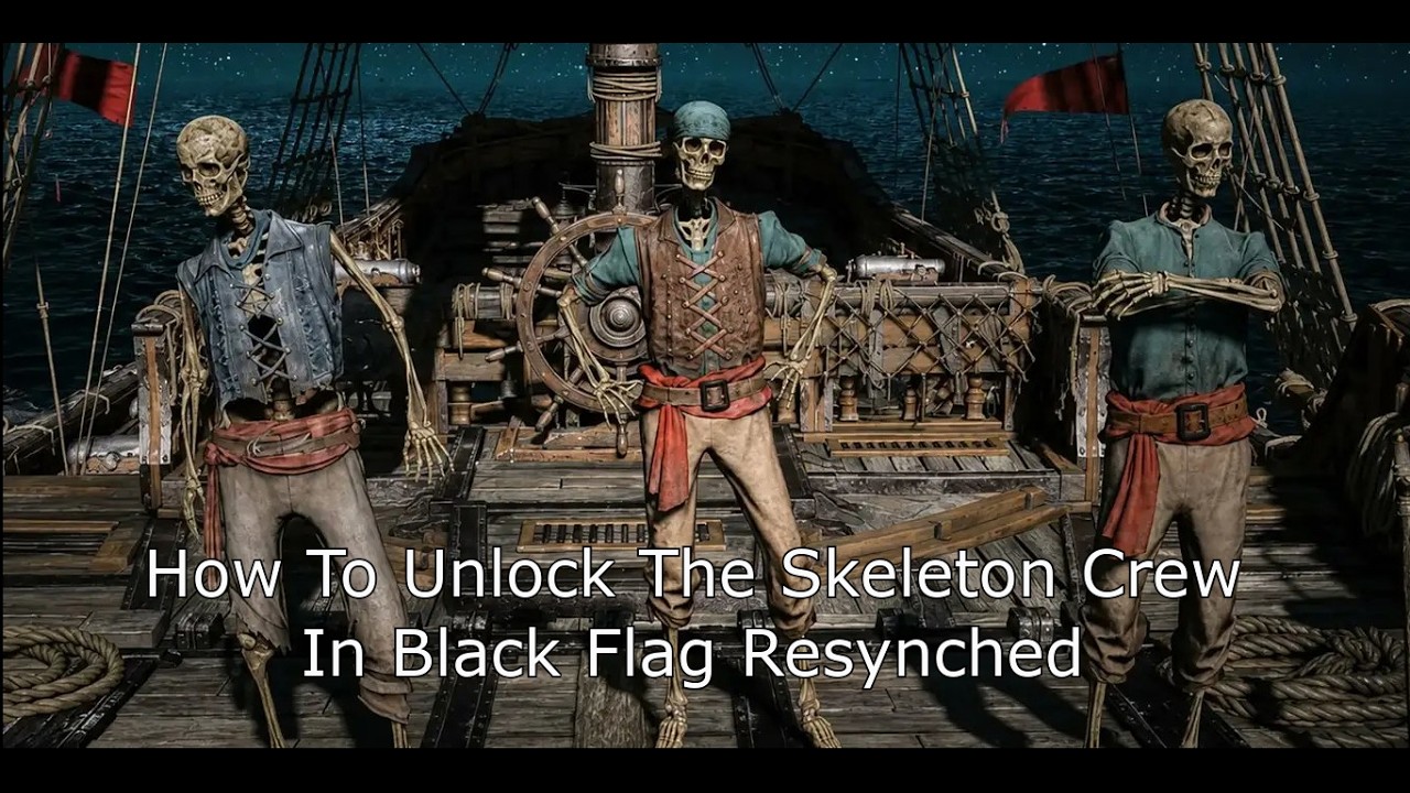 Black Flag Resynched:  Skeleton Crew Attire Location and How To Get