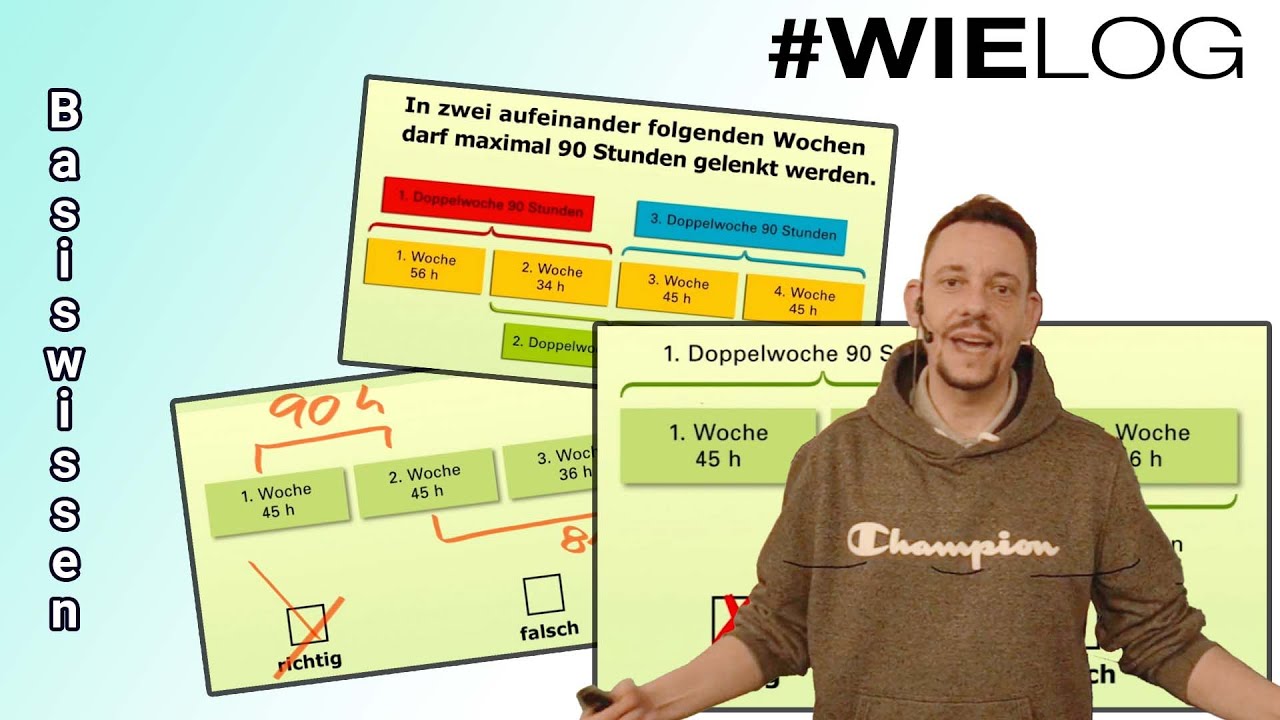 #WieLog - Verlängerung der Tageslenkzeit, Wochenlenkzeit & Doppelwoche