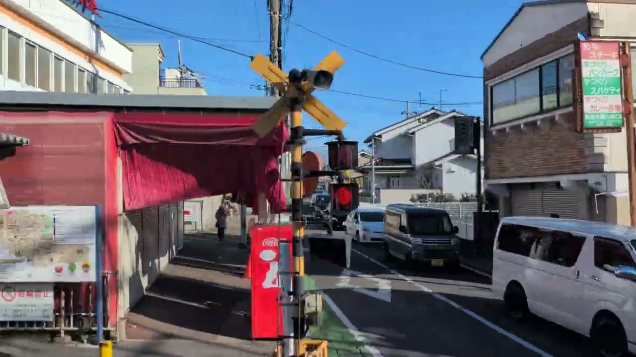 近鉄電車からから見せる車窓風景