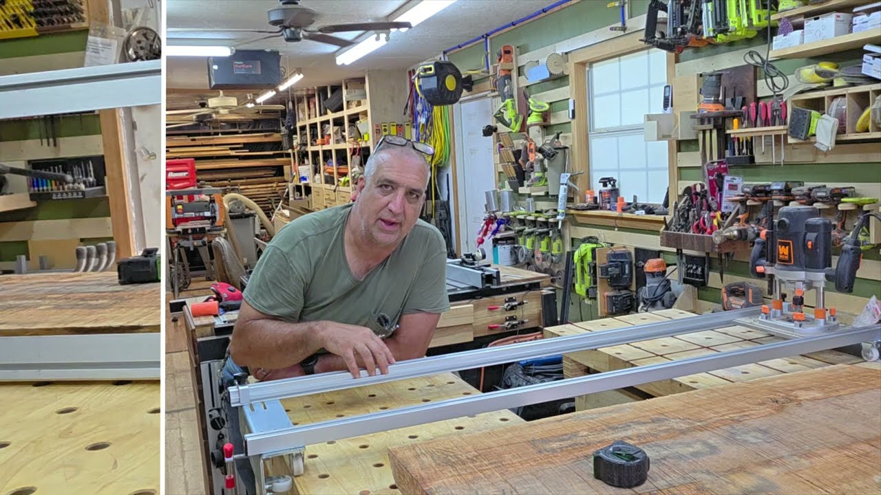 Simple Router Sled for Flattening Large Slabs