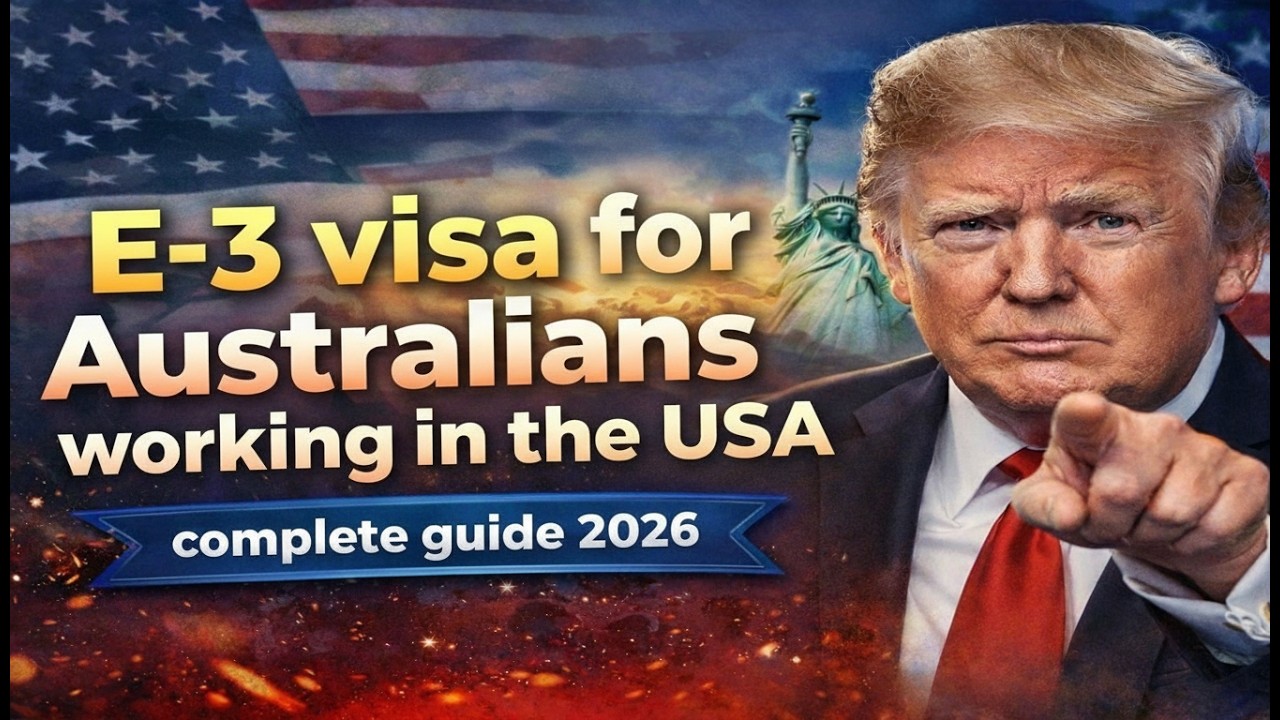 E-3 Visa for Australians 2026 &mdash; Complete Step-by-Step Guide to Working in the USA Legally