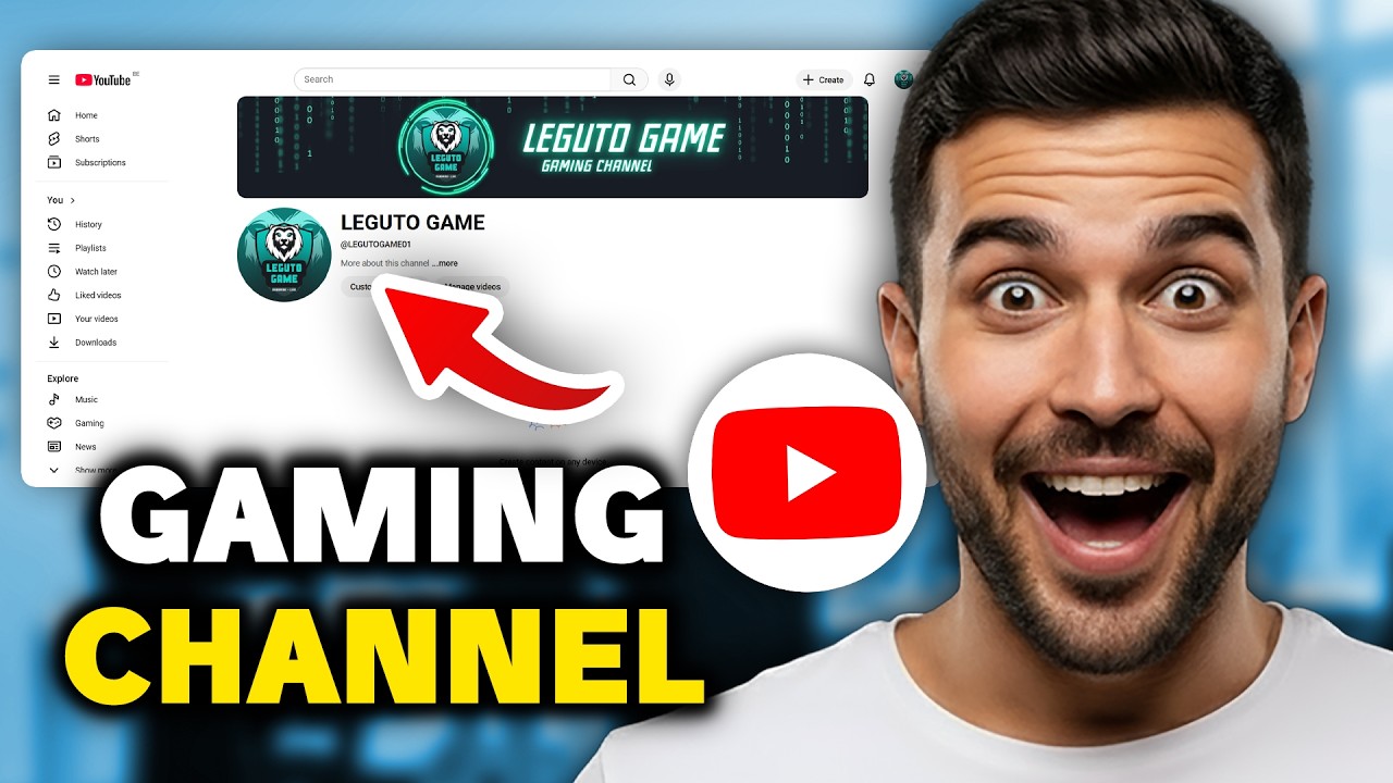 How To Make a Gaming Channel in Youtube