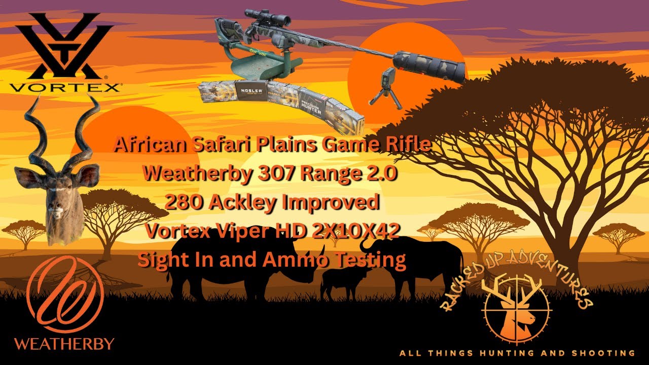 Пистолет Weatherby Model 307 Range 2.0 под патрон .280 Ackley Improved. Пристрелка и тестирование...