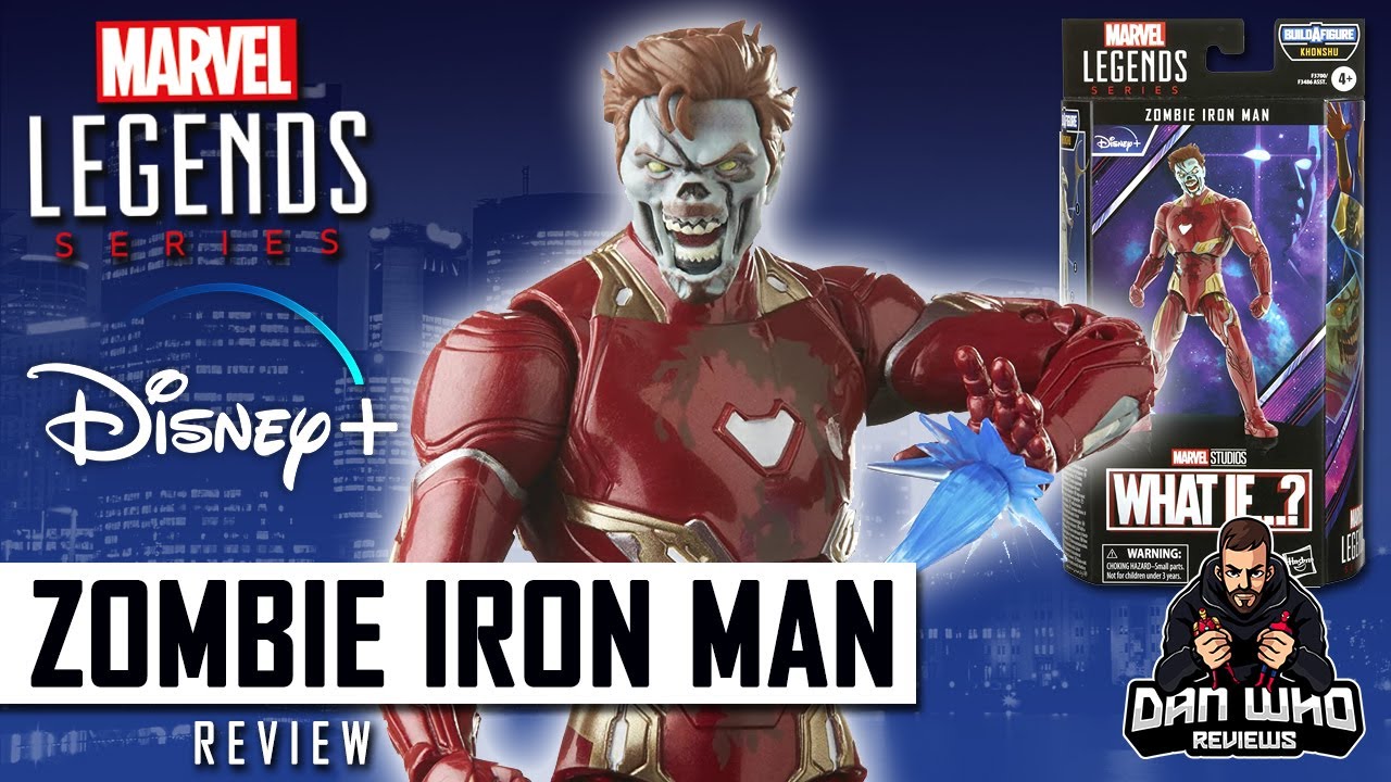 Marvel Legends Zombie Iron Man Disney Plus What If Khonshu BAF Wave