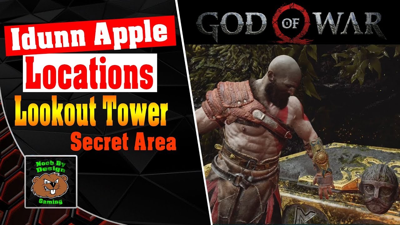 God Of War - Idunn Apple Location - Lookout Tower (Hidden Area)