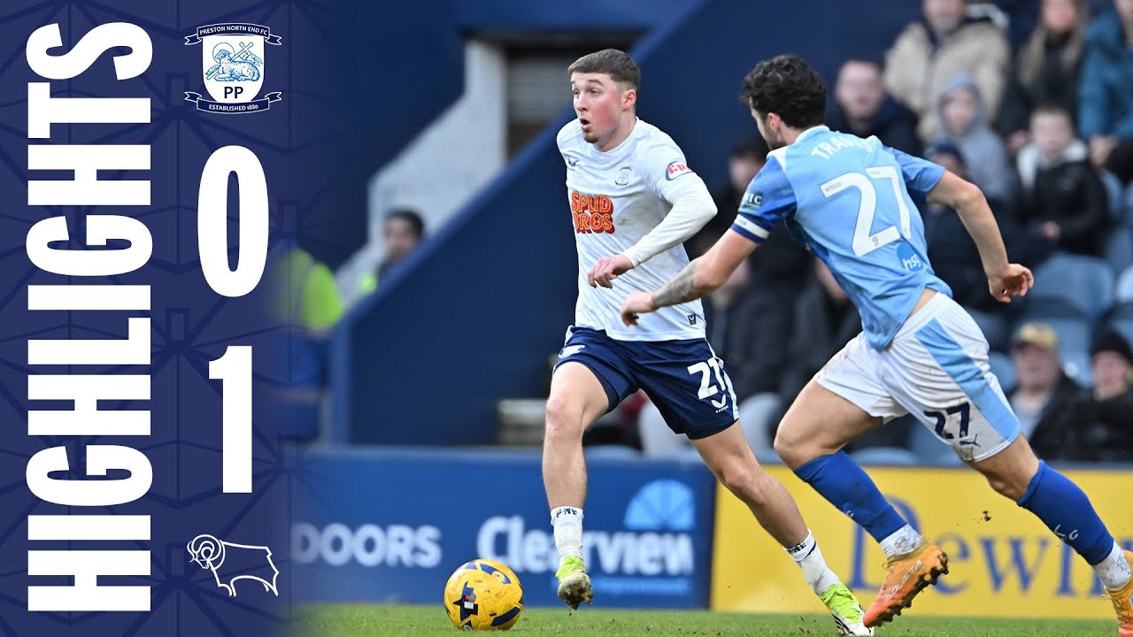 Highlights | PNE 0-1 Derby County
