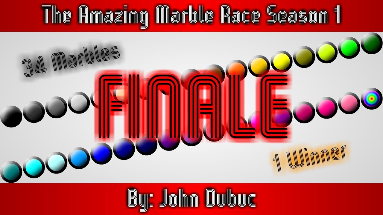 The Amazing Marble Race S1 FINALE