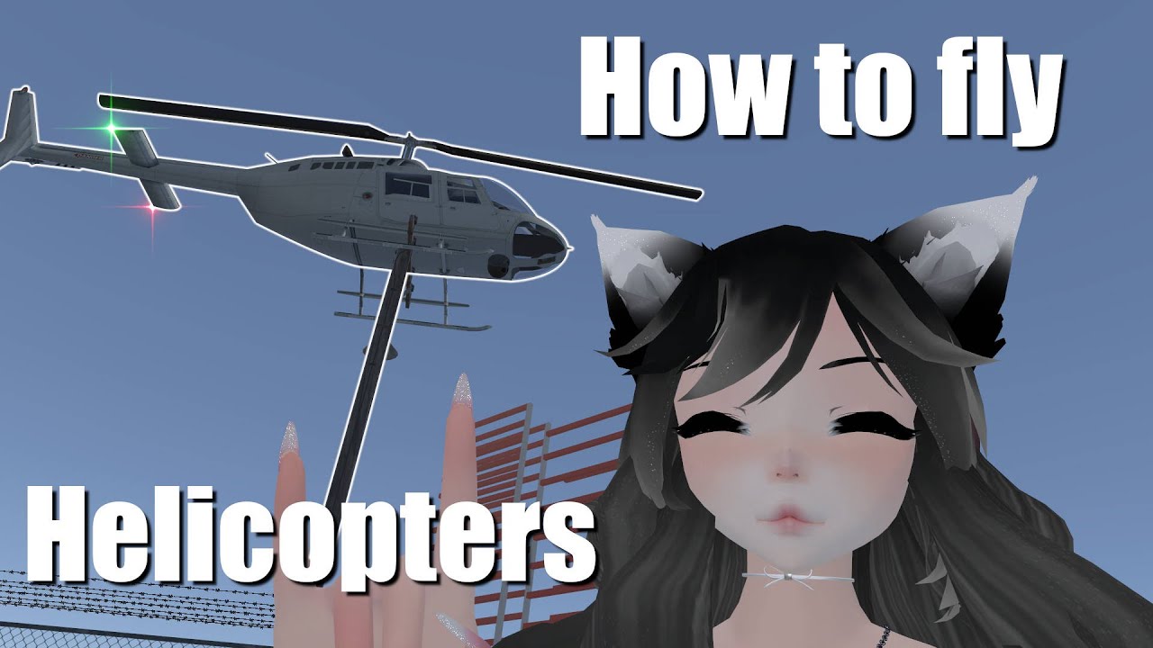 VRChat - SaccFlight - How to fly Helicopters