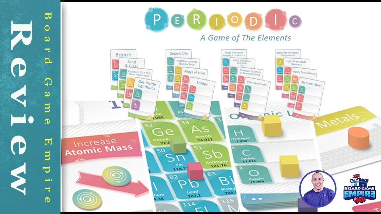 Periodic A Game of Elements Review - Genius Games