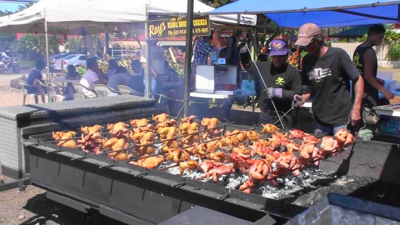 ハレイワ・フリフリチキン ： Ray's Kiawe Broiled Chicken. / ぶらり旅ハワイ