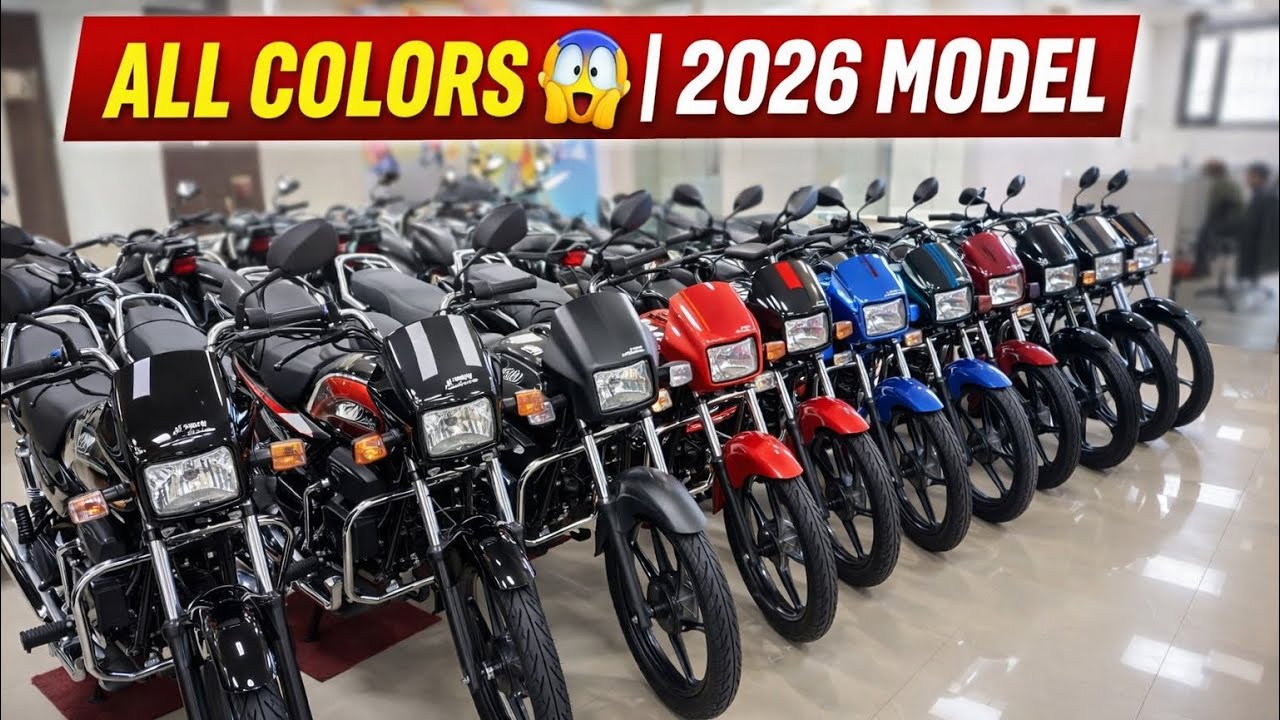 Hero Splendor+ All Colors & All Models 2026 Updated
